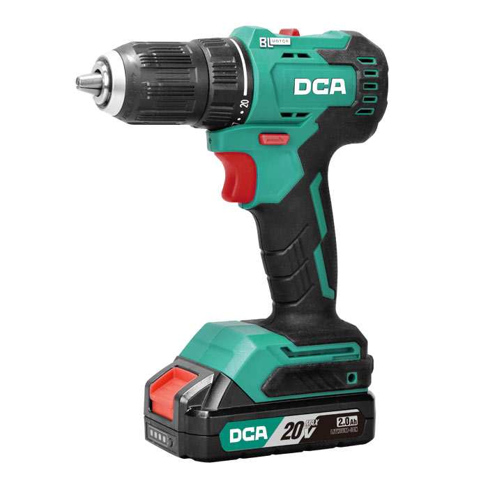 دریل شارژی 20 ولت لیتیوم تک باطری ( BRUSHLESS ) دی سی ای مدل ADJZ2050